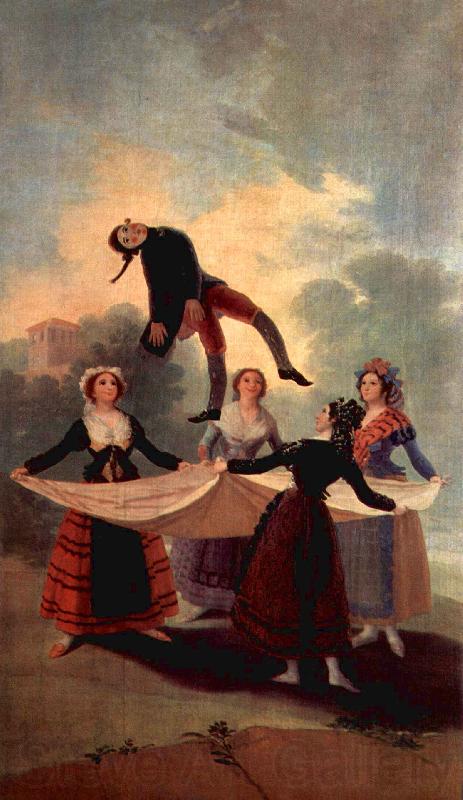 Francisco de Goya Entwufe fudie Wandteppiche zur Ausschmukung der Koigl Norge oil painting art